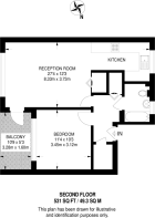 Floorplan area for info only, not for £/sq. ft valuation