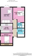2D floorplan with dimensions