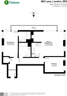 Floorplan area for info only, not for £/sq. ft valuation
