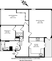 Floorplan area for info only, not for £/sq. ft valuation