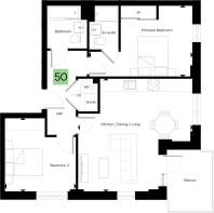 Ida Court, Number 50