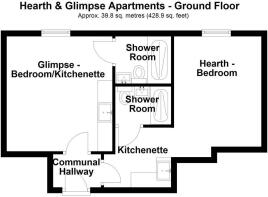 Brook Bottom Farm, Hearth & Glimpse Apartments
