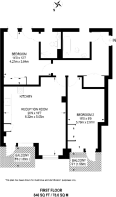 Floorplan area for info only, not for £/sq. ft valuation