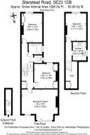 Upper Flat 200 Stanstead Road SE23 1DB - hi floorp