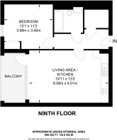 Floorplan area for info only, not for Â£/sq. ft valuation