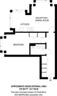 Floorplan area for info only, not for £/sq. ft valuation
