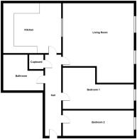 Flat 1e, St Johns Mansions, 11, Queens Gardens, Ea