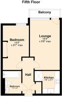 Apartment 522, Vantage Building, Hayes.JPG