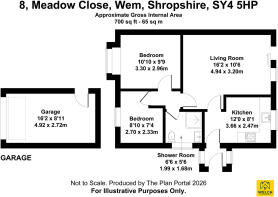 8, Meadow Close, Wem, Shropshire, SY4 5HP