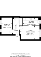 Floorplan area for info only, not for £/sq. ft valuation