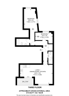 Floorplan area for info only, not for £/sq. ft valuation