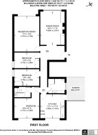 Floorplan area for info only, not for £/sq. ft valuation