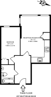 Floorplan area for info only, not for £/sq. ft valuation