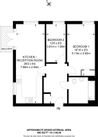 Floorplan area for info only, not for £/sq. ft valuation