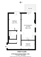 Floorplan area for info only, not for £/sq. ft valuation