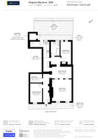 Floorplan area for info only, not for Â£/sq. ft valuation