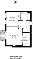 Floorplan area for info only, not for £/sq. ft valuation