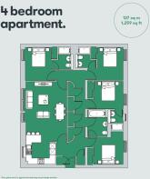 4 Bed Floorplan