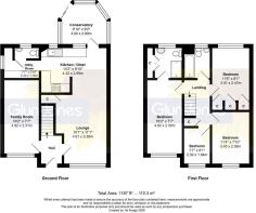 Floorplan - 42, Wolstenbury Road, Rustington, BN16