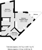 New Floorplan  113 Bridge Court Stanley Road, Sout