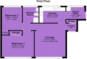 Flat 10, Brankgate Court, Lapwing Lane, West Didsb