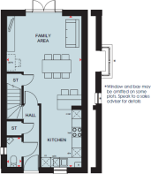 Wichelstray ground floor plan at Orchards Rise