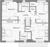 Dandara - Pearmain Place - The Chartwell, Home 57 floorplan