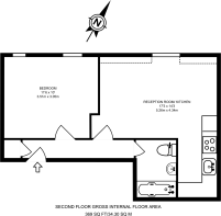 Floorplan area for info only, not for £/sq. ft valuation