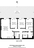 Floorplan area for info only, not for £/sq. ft valuation