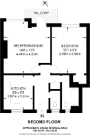 Floorplan area for info only, not for £/sq. ft valuation