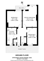 Floorplan area for info only, not for £/sq. ft valuation