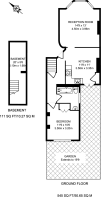 Floorplan area for info only, not for £/sq. ft valuation