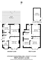 Floorplan area for info only, not for £/sq. ft valuation