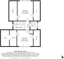 2D Floor plan for 1 Humfrey Lane Suite Guyse House