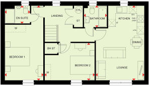 Millbeck P155 - First Floor at Kingfisher Park
