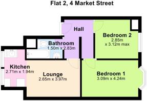 Flat 2, 4 Market Street, Ilfracombe - 2d.jpg