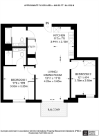 Floorplan area for info only, not for £/sq. ft valuation