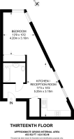Floorplan area for info only, not for Â£/sq. ft valuation