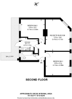 Floorplan area for info only, not for £/sq. ft valuation