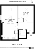 Floorplan area for info only, not for £/sq. ft valuation