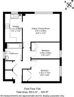Flat 22, Tarland House, Bayhall Road, TN2 4TP