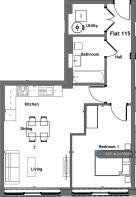 Flat 25 Floorplan