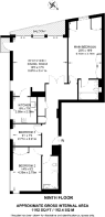 Floorplan area for info only, not for £/sq. ft valuation