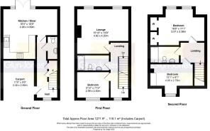 Floorplan - 2 Beach Mews, Western Road, Littlehamp