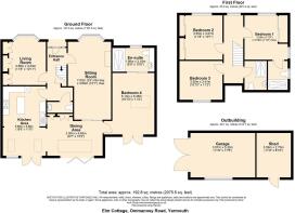 Elm Cottage, Ommanney Road, Yarmouth - all floors.