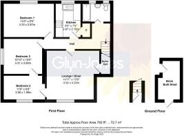 Floorplan - 22 Manning Road, Littlehampton, BN17 7