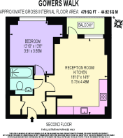 Flat, 13 120 Gowers