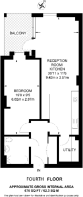 Floorplan area for info only, not for £/sq. ft valuation