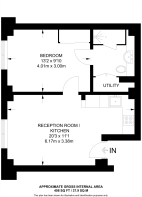 Floorplan area for info only, not for £/sq. ft valuation