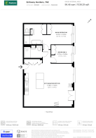 Floorplan area for info only, not for £/sq. ft valuation